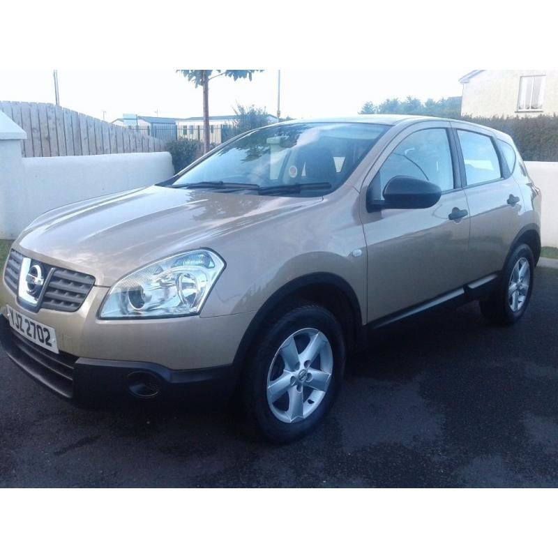 2007 nissan qashqai visia 1.5 dci 2wd only 73k