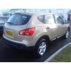 2007 nissan qashqai visia 1.5 dci 2wd only 73k