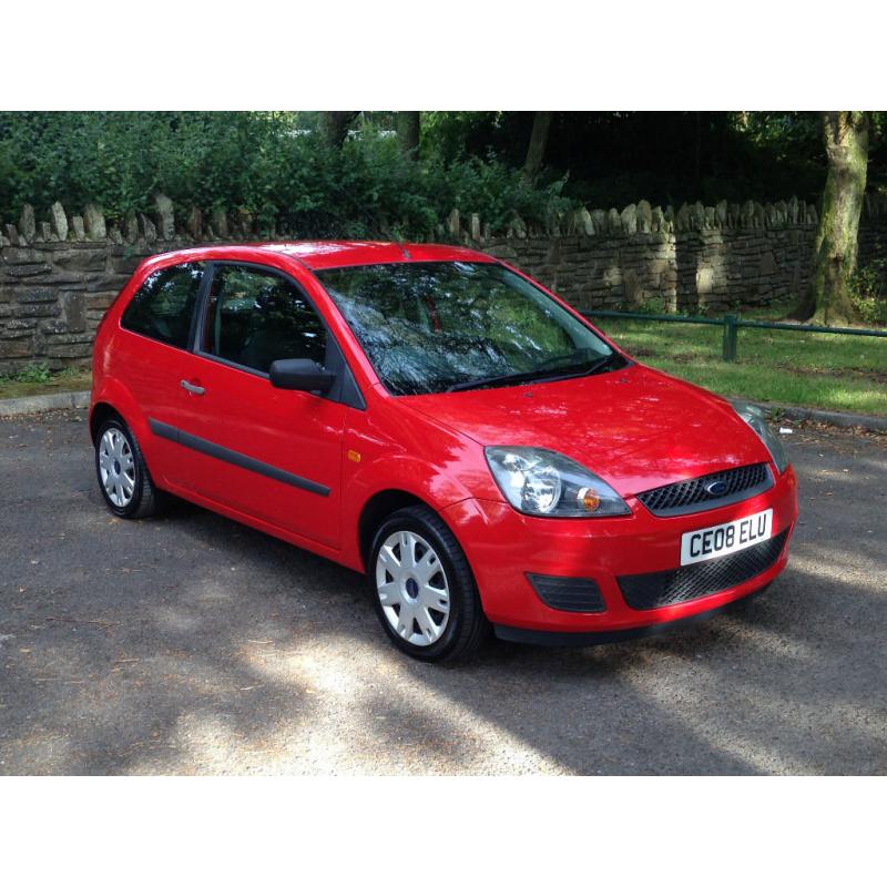 LOW MILEAGE/1 LADY OWNER!! 2008 (08) FORD FIESTA 1.2 PETROL MANUAL