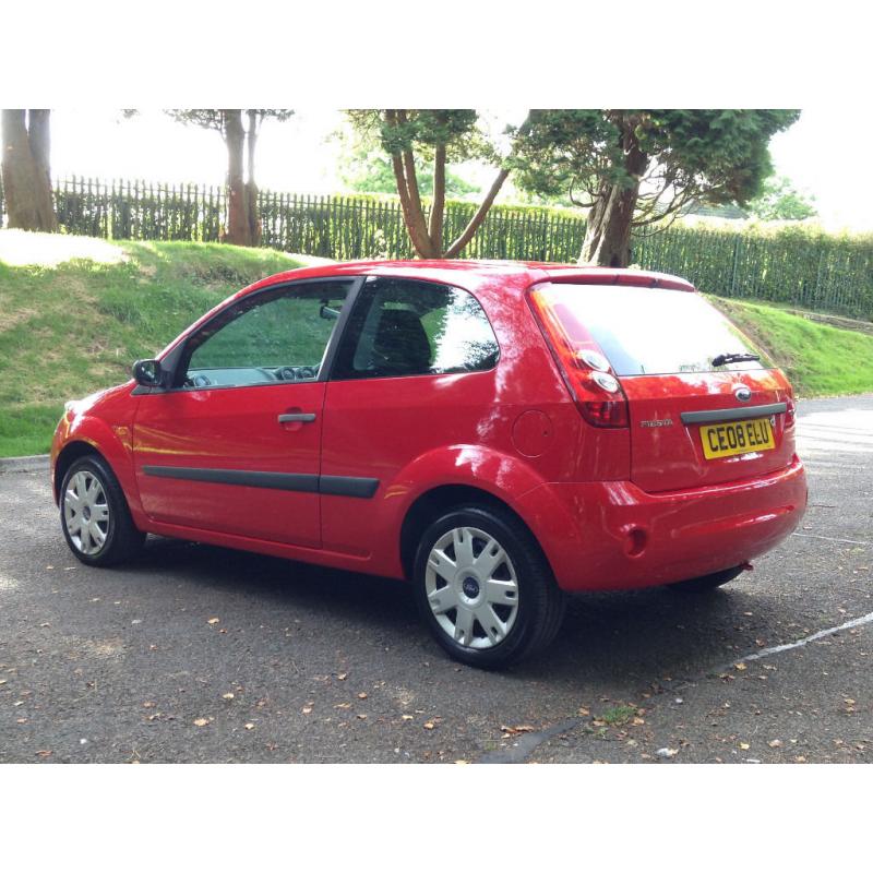 LOW MILEAGE/1 LADY OWNER!! 2008 (08) FORD FIESTA 1.2 PETROL MANUAL