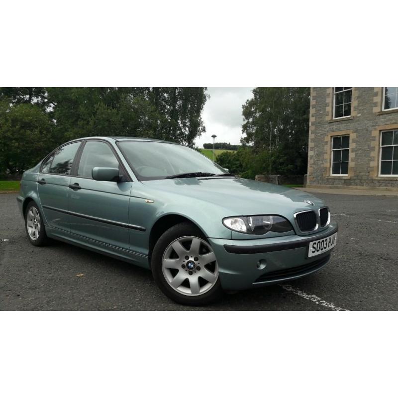 03 plate BMW 316 SE. Low Mileage. Excellent condition