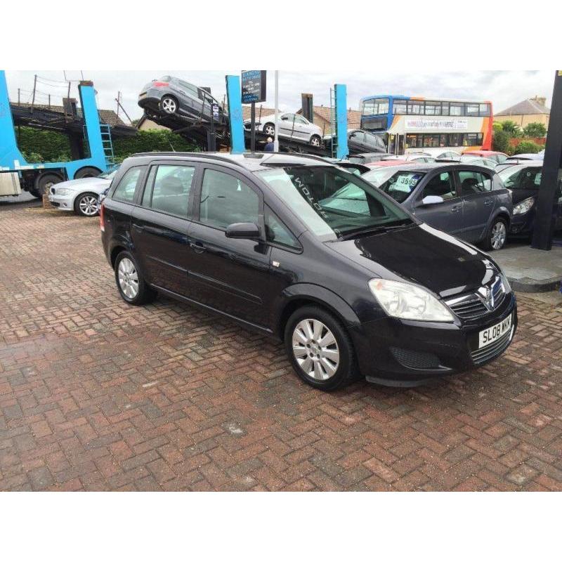 2008 Vauxhall Zafira 1.6 i 16v Exclusiv 5dr