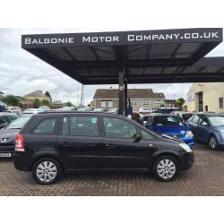 2008 Vauxhall Zafira 1.6 i 16v Exclusiv 5dr