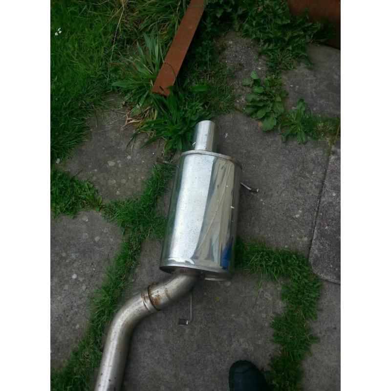 Subaru impreza turbo exhaust system