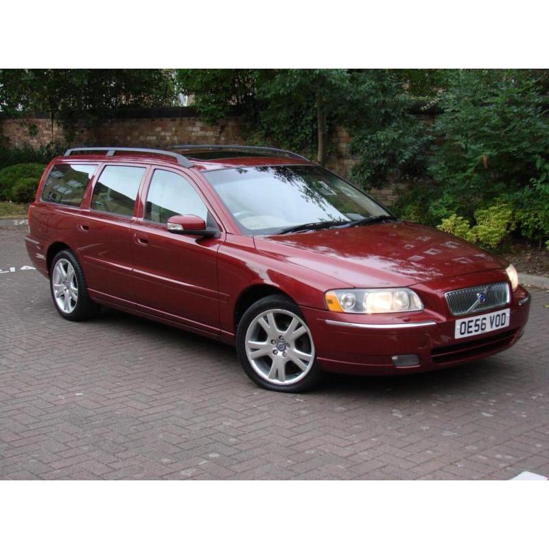 EXCELLENT EXAMPLE!! 2007 VOLVO V70 2.4 SE 170 BHP 5dr AUTO ESTATE 1 YEAR MOT,