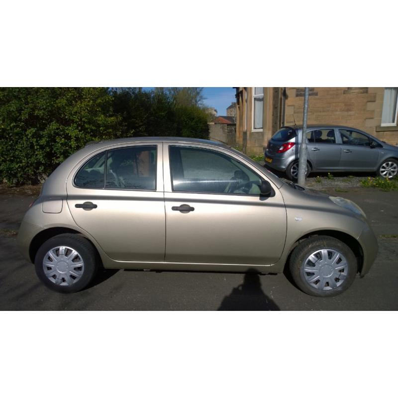 NISSAN MICRA s 1.2 PETROL,2004 ,5DR HATCHBACK,