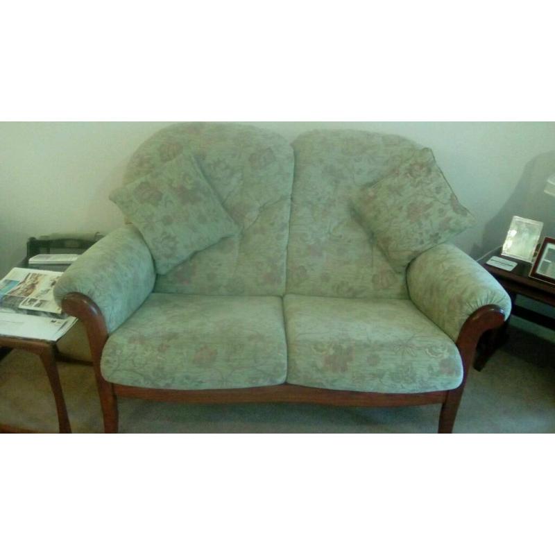 Three seater sofa x 2 plus armchair