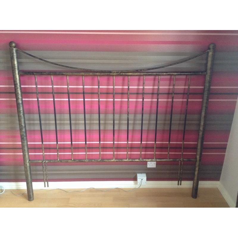 Wrought Iron Headboard