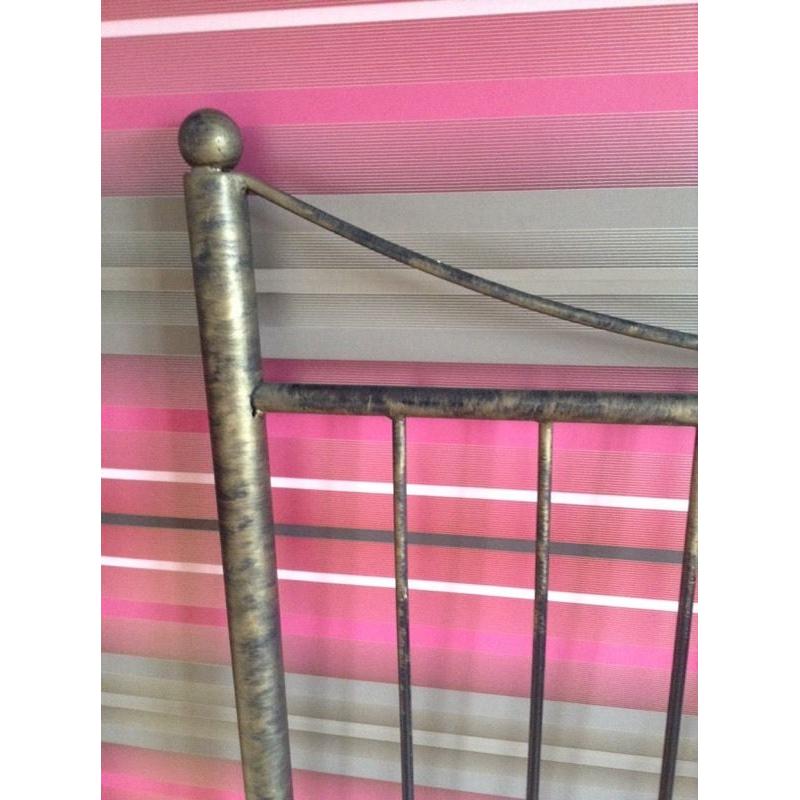 Wrought Iron Headboard