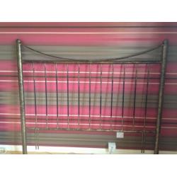 Wrought Iron Headboard