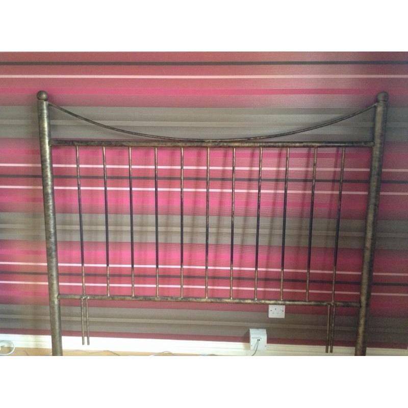 Wrought Iron Headboard