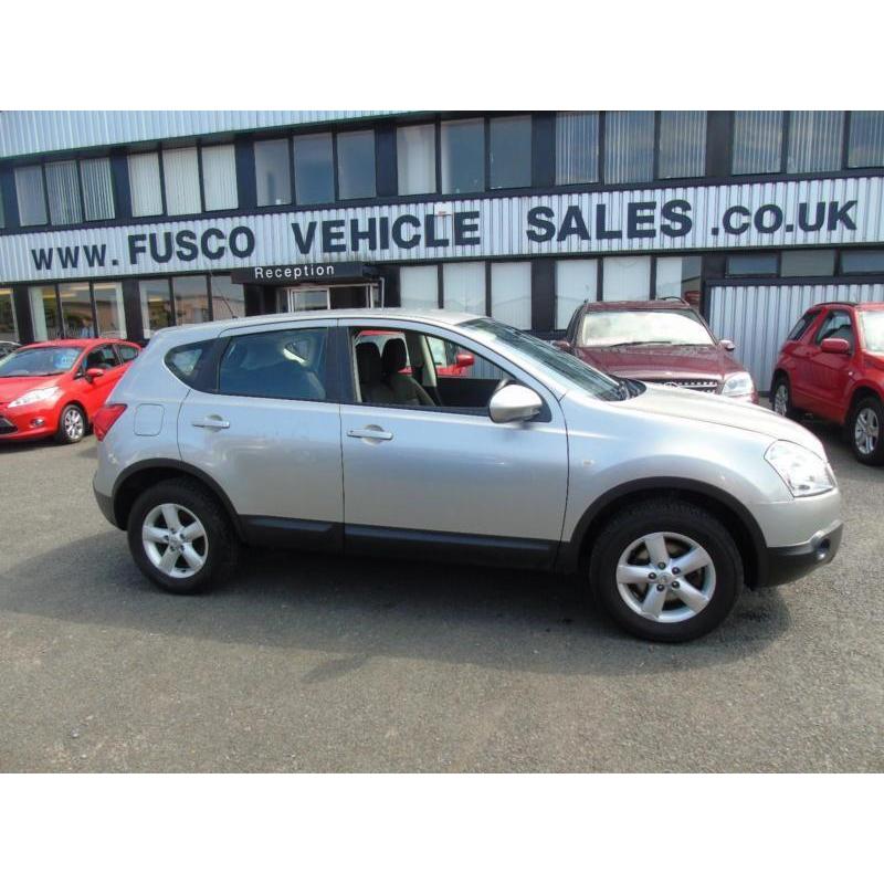 2008 Nissan Qashqai 1.6 Acenta - Silver - 12 months MOT + Platinum Warranty!