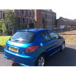 Peugeot 206 Verve 1.4 Petrol. 84757 miles. Next mot April 2017.