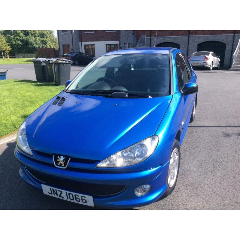 Peugeot 206 Verve 1.4 Petrol. 84757 miles. Next mot April 2017.