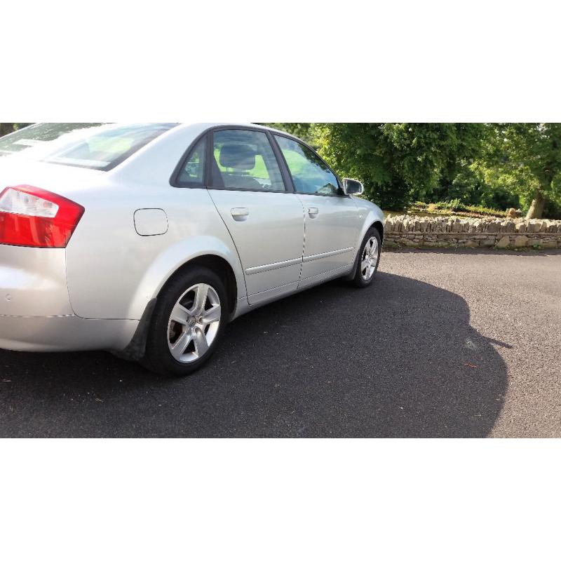 Sep 04 Audi A4 2.0 SE **MOT 12/Sep/2017***Only 78000 Miles***