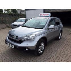 2008 Honda CR-V ( CRV ) 2.2 ctdi DIESEL 4x4 "ES" model 120k hist, LONG MOT, prep'd and ready to go !