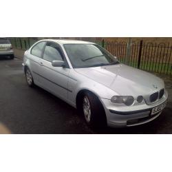 BMW 320td compact se, good fuel mileage