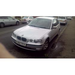 BMW 320td compact se, good fuel mileage