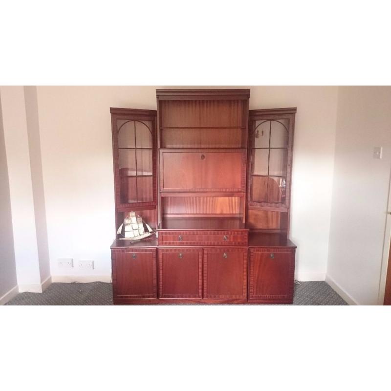 Antique display cabinet in very good condition with backlight