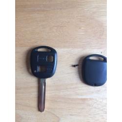 2 BUTTONS Portable REMOTE KEY FOB CASE -TOYOTA