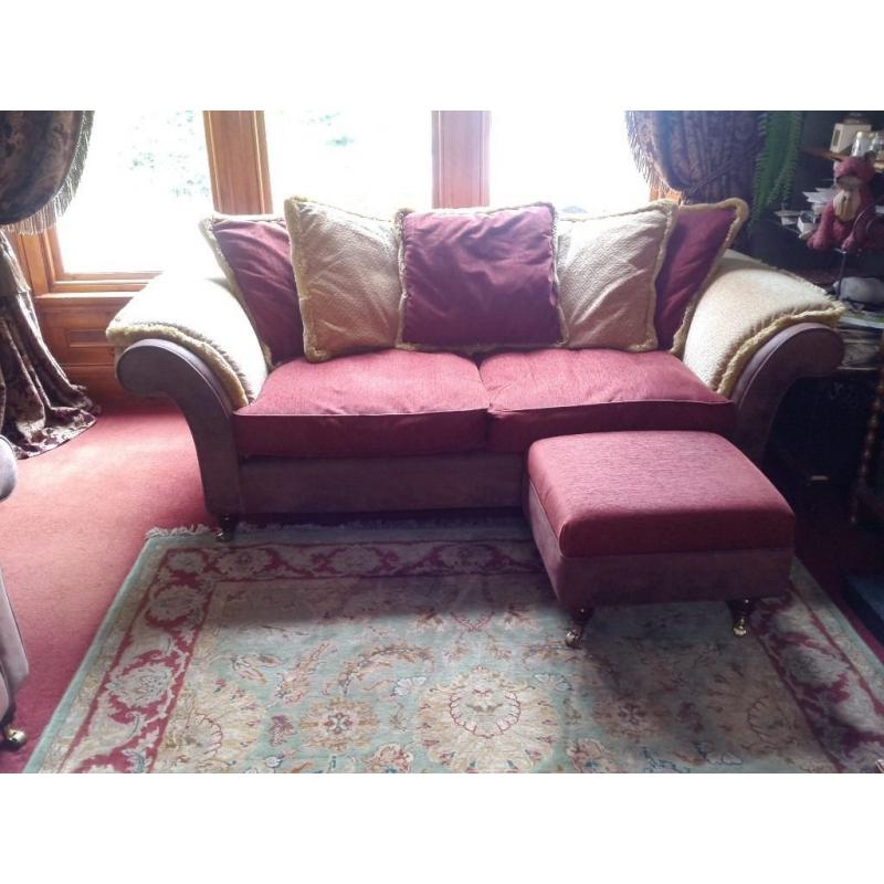 2 LARGE SOFAS