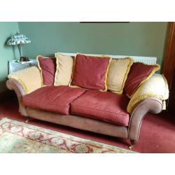 2 LARGE SOFAS