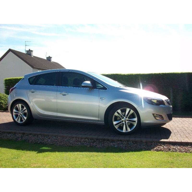 2011 VAUXHALL ASTRA 2.0 CDTI SRI 157 5DOOR ONLY 43000 GENUINE MILES