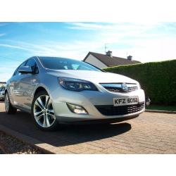 2011 VAUXHALL ASTRA 2.0 CDTI SRI 157 5DOOR ONLY 43000 GENUINE MILES