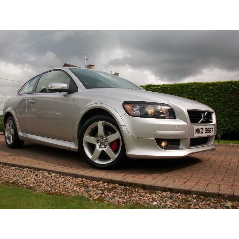 2008 VOLVO C30 DIESEL SPORT R DESIGN FULL YEARS MOT