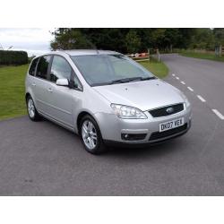 2007 07 FORD FOCUS CMAX 1.6 ZETEC 5 DOOR MOT SEPTEMBER 2017