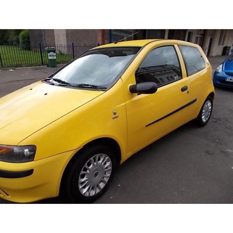 FIAT PUNTO 1.2 ACTIVE SPORT HATCHBACK 03 REG MOT AUGUST 2017