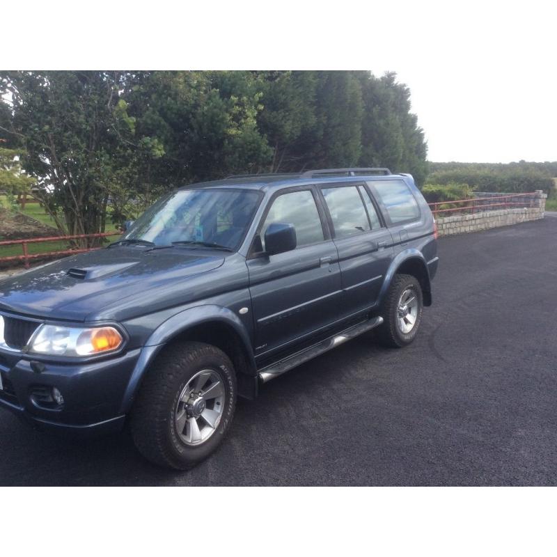 Mitsubishi Shogun Sport Trojan '56' reg. Full Mitsubishi service history