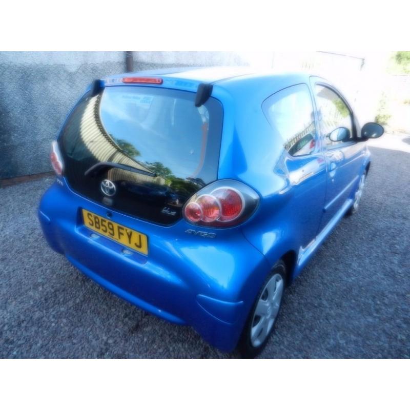 2009 TOYOTA AYGO 1.0 VVT 3 Door Hatchback *** 1 OWNER ***