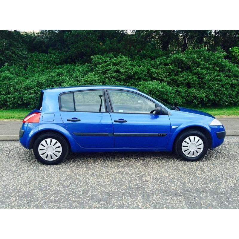 Renault Megane Authentique 1.4, July MOT, Well Serviced