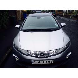 2008 Honda Civic 1.8 i VTEC Type S GT GT 3dr NEW 12 MOT, Low mileage 41.900