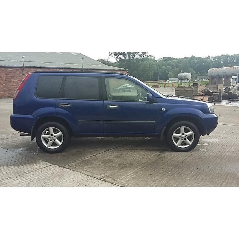 NISSAN XTRAIL 2.1 DCI 6 SPEED MANUAL.