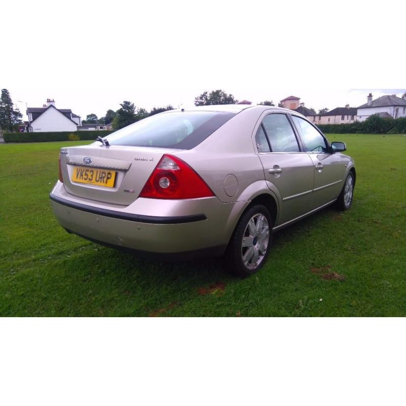 FORD MONDEO DIESEL GHIA X, AUTOMATIC, CRUISE CONTROL, FULL LEATHER