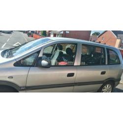 Vauxhall zafira 7 seater