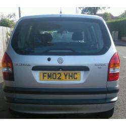 Vauxhall zafira 7 seater