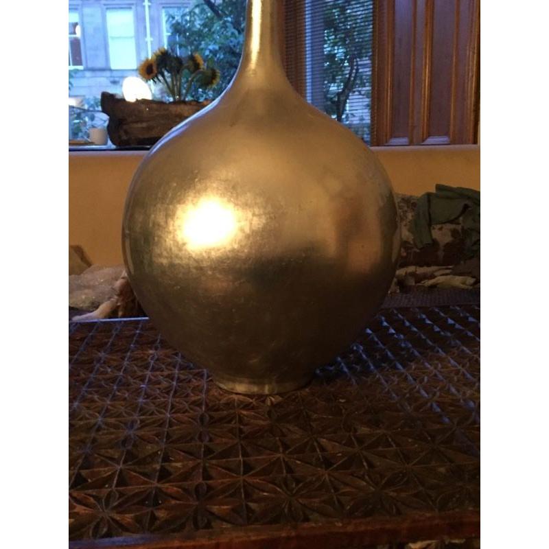 Silver vase