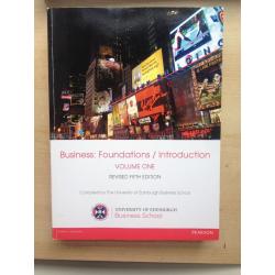 University of Edinburgh 1st year Business Studies Custom Pack