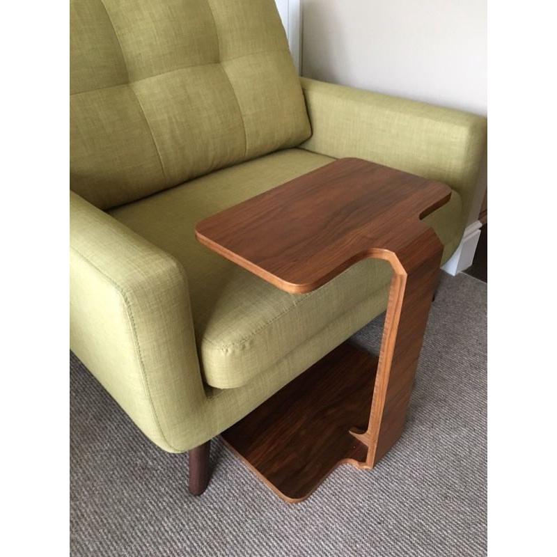 Laptop table in Walnut