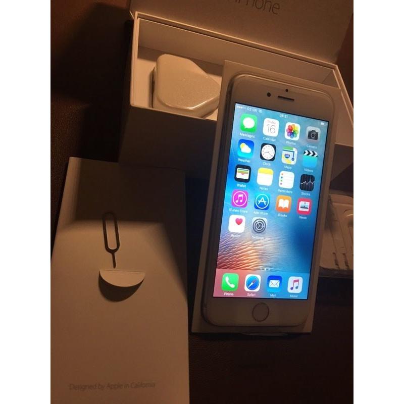 IPHONE 6 BRAND-NEW 64GB on O2-tesco-giffgaff ???? silver (txt Chris 07462496929)