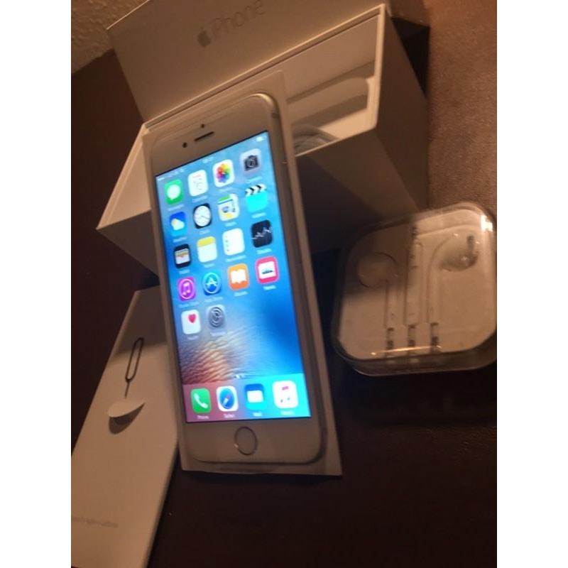 IPHONE 6 BRAND-NEW 64GB on O2-tesco-giffgaff ???? silver (txt Chris 07462496929)