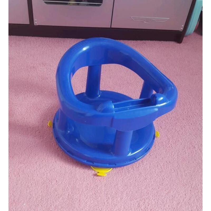 Blue Swivel Bath Seat