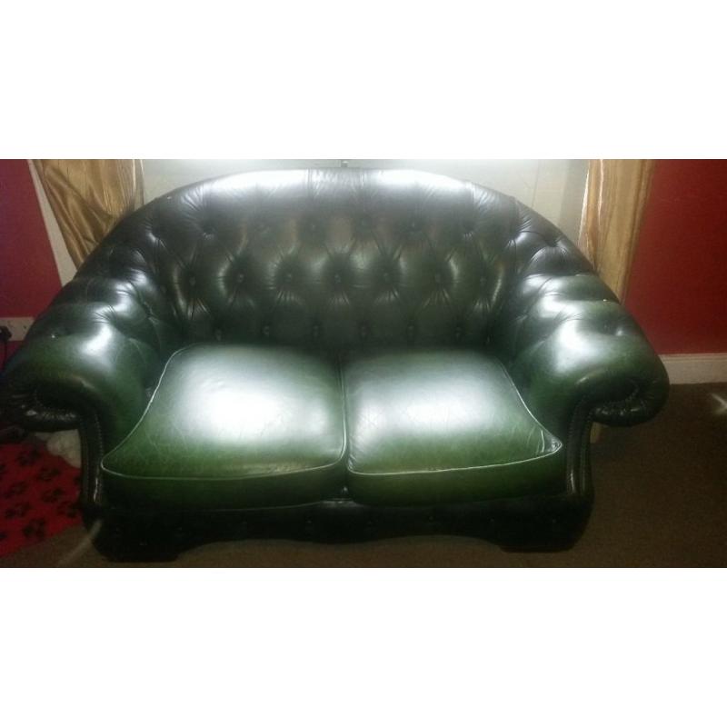 2 seater chesterfield sofa