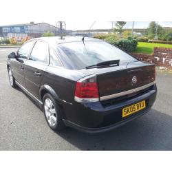 VAUXHALL VECTRA 1.8 BREEZE, 05 PLATE, BLACK, MOT JAN 2017, REDUCED