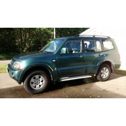 mitsubishi shogun 3.2 DI-D elegance lwb automatic MUST SELL TO GET SMALLER CAR