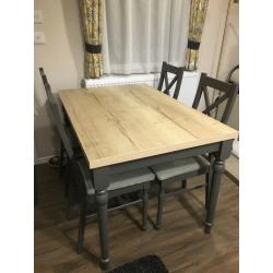 Dining Table and 4 Chairs